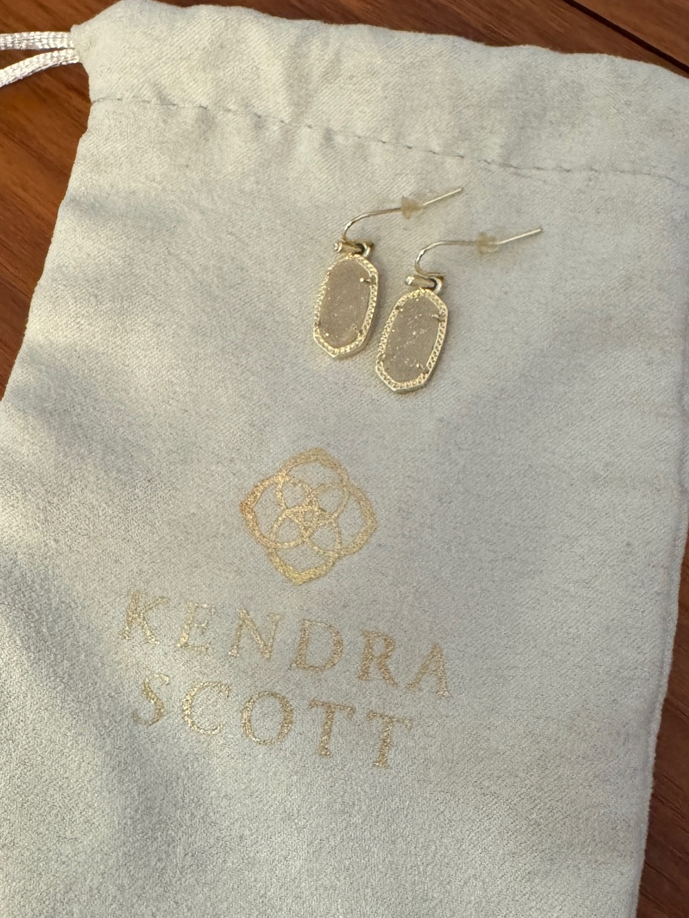 Kendra Scott drusy earrings